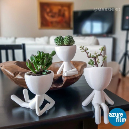 PLA Filament Sample White 1.75mm 50g 17m - FDM 3D Printing Filament AzureFilm