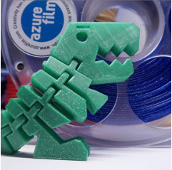 Campione Filamento PLA Verde Glitter 1.75mm 50g 17m - filamenti per stampa 3D FDM AzureFilm PLA AzureFilm19280199 AzureFilm