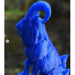 Muestra de filamento PLA azul con purpurina 1.75mm 50g 17m - Filamento de impresión 3D FDM AzureFilm PLA AzureFilm 19280201 A...