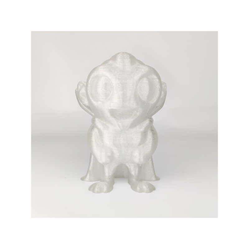Sample PLA Filament Transparent Glitter 1.75mm 50g 17m FDM 3D Pri...