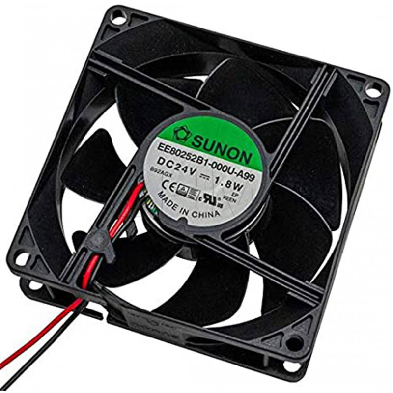 Ventilador 80*80*25mm 24V Aficionados - Gestión térmica 09070104 DHM