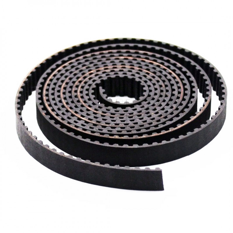 Courroie T2.5 au mètre largeur 6mm pas 2.5mm pour imprimante 3D Reprap CNC belt Courroie T2.5 05020301 DHM