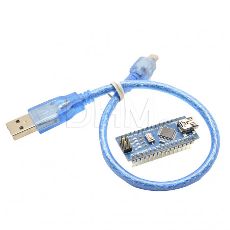 MINI USB Nano V3.0 ATmega328P CH340G 5V 16M carte robotique Arduino Cartes de contrôle 08020104 DHM