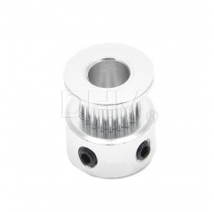 Poulie GT2 Ø 8mm 20 dents H6 Poulies dentées GT2 05010301 DHM