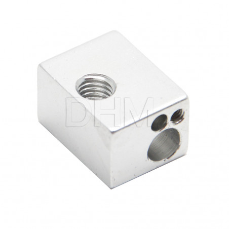 Bloque extrusor de aluminio - impresora 3D - bloque calentador de aluminio - 20x15x12 mm Bloque de fusor 10020102 DHM