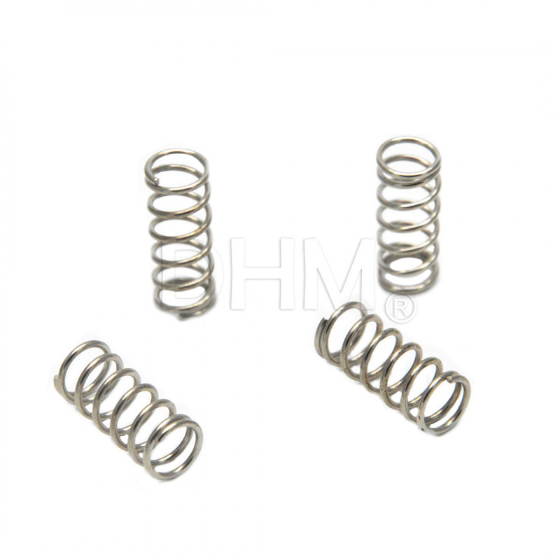 Steel spring 10x15 mm - kit 4 pieces Soft 11040101 DHM