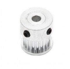 Toothed belt wheel T2.5 / 6 mm wide Ø5 mm 16 teeth Toothed pulleys T2.5 05010701 DHM