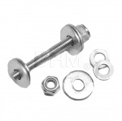 3D Printer Universal Hobbed Bolt - Wade Extruder - RepRap / Prusa / Mendel Drag stainless steel wire 10070101 DHM