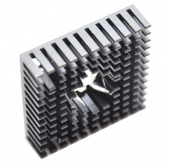 Heat sink 40*40 - dissipatore in alluminio 40x40x11 - aluminum - 3D printing Parti per schede09030201 DHM