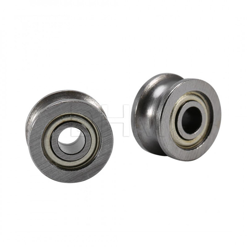 U GROOVE BEARING 624ZZ - cuscinetto u-groove - 3d printer - prusa - mendel - delta Cuscinetti a sfere10080406 DHM