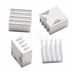 4 Pcs Aluminium Mini Heatsink - Heat Sink Radiator A4988 DRV8825 9x9x5 mm 3D Parti per schede09030101 DHM