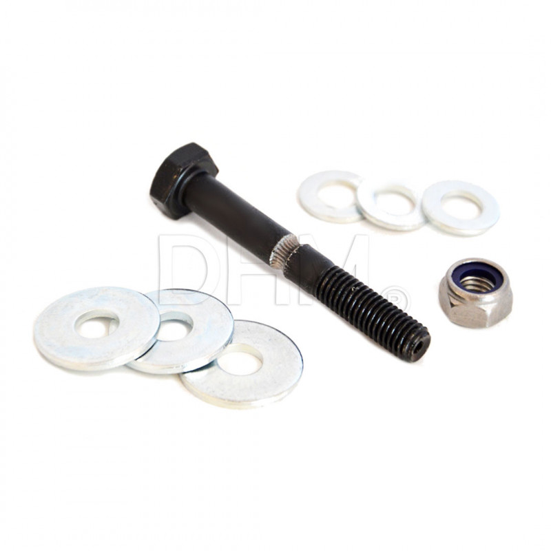 Hobbed bolt M8 black - nut washers- Gregs Wade extruder Reprap Prusa - 1.75/3.00 Drag stainless steel wire 10070102 DHM