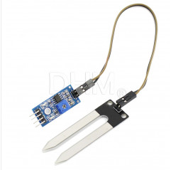 Sensor de humedad del suelo - Sensor de humedad del suelo Arduino - Higrómetro de jardinería hidropónica Módulos Arduino 0802...