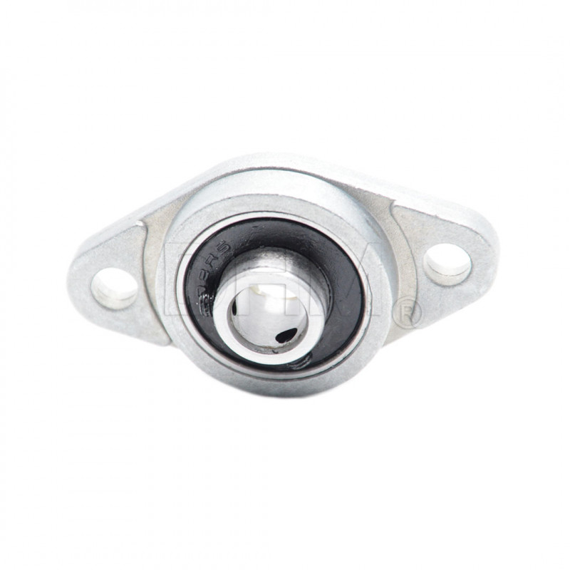 Bearing with an aluminium Diamond Shape Flange Unit KFL08 Ball bearing with bracket 04030201 DHM