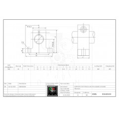 SK8 Supports for shaft 01020102 DHM