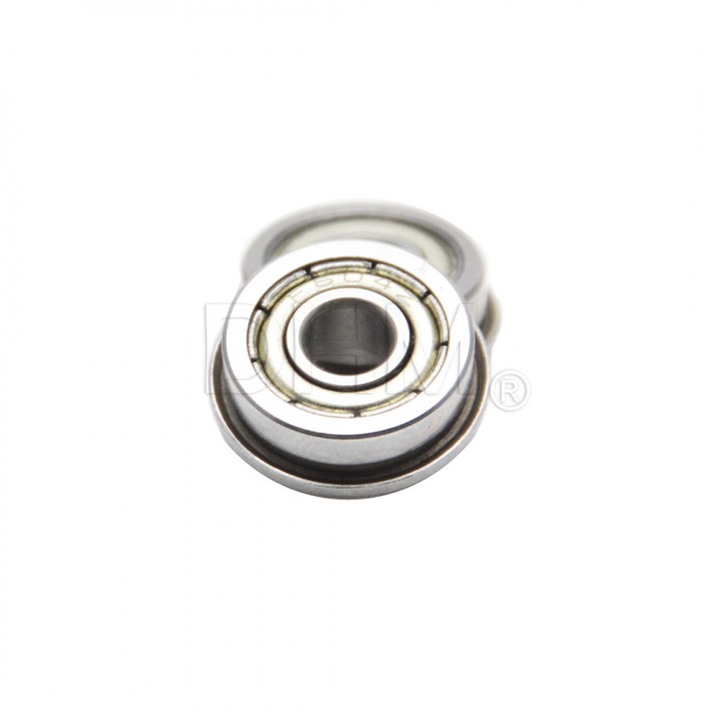 Flanged ball bearing F604ZZ Ball bearings flanged 04020111 DHM