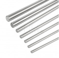 AISI 304 Rundschaft aus Edelstahl Ø 8 10 12 mm - 1 m long Acciaio inox AISI 304 170200-3 DHM