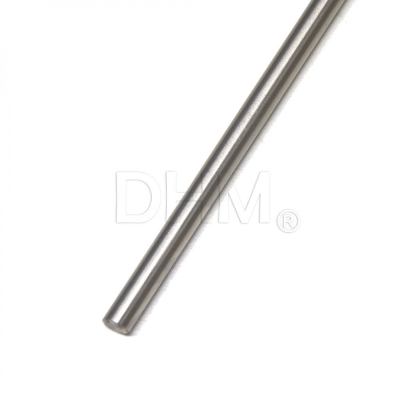 Albero Ø 8 mm acciaio rettificato e cromato Albero cromato030201 DHM