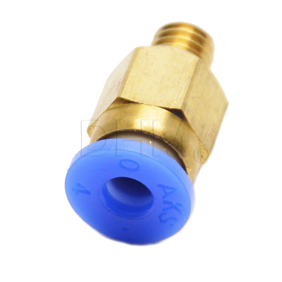 Connettori Pneumatici Push-to-Connect G3/8 Maschio - 4 Pezzi, Per Tubi OD 6mm, Ottone - Foto 7