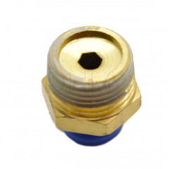 Raccordo pneumatico PC 06 innesto dritto maschio push fit bowden PTFE 3.00 3D Raccordi pneumatici150102 DHM