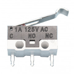 Finecorsa meccanici Reprap 3D - micro switch 3 pin 1A 125V - mechanical endstop Microinterruttori e Interruttori DIP06050103 DHM