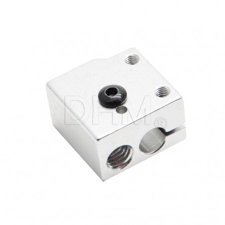 Calentador bloque aluminio Volcano - bloque extrusor - Reprap Impresora 3D Prusa Bloque de fusor 10020106 DHM