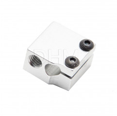 Heater aluminium block Volcano - blocco estrusore - Reprap Prusa 3D printer Blocco fusore10020106 DHM