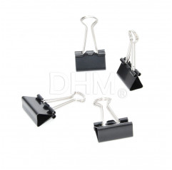 Binder clips 32 mm - 4 pezzi Clips11050401 DHM