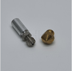 Nozzle MK10 ottone foro 0,40 mm FlashForge Wanhao CTC Filamento 1.75mm10041002 DHM