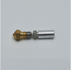 Boquilla de latón MK10 Ø 0.4 mm Filamento 1.75mm 10041002 DHM