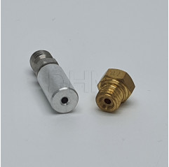 Boquilla de latón MK10 Ø 0.4 mm Filamento 1.75mm 10041002 DHM
