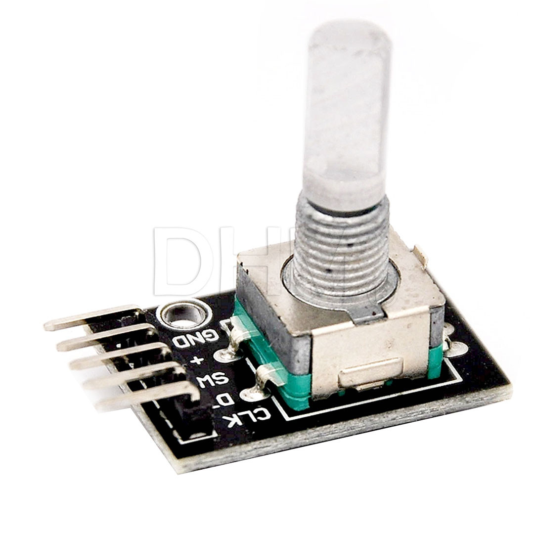 Module encodeur rotatif Arduino Raspberry à 2 canaux avec bouton de...