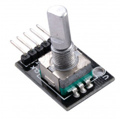Arduino Raspberry 2 channels rotary encoder module with rotary switch button Arduino modules 08020214 DHM