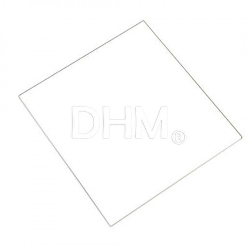 Panneau en verre pour imprimante 3d 200x200x3 mm Verres haute température 11020102 DHM