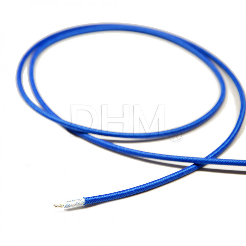 Câble bleu AWG18 haute température Câbles Double isolation 12020101 DHM