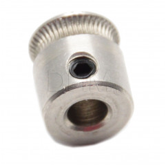 MK7 drive gear extruder pulley 12mm shaft - 1.75/3.00 mm filament - 3D printer Drag stainless steel wire 10070202 DHM