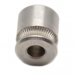 MK7 drive gear extruder pulley 12mm shaft - 1.75/3.00 mm filament - 3D printer Trascinafilo acciaio inox10070202 DHM