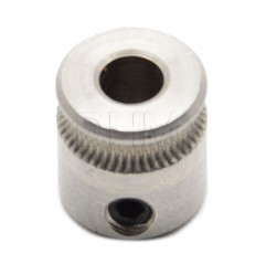 MK7 drive gear extruder pulley 12mm shaft - 1.75/3.00 mm filament - 3D printer Arrastre alambre de acero inoxidable 10070202 DHM