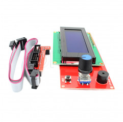 Ecran smart LCD 2004 avec lecteur SD Socket RAMPS compatible Écrans 08030101 DHM