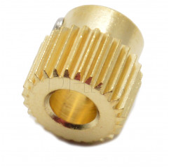Bringing Brass Gear Ø5 mm 40 teeth Drag Brass wire 10070301 DHM