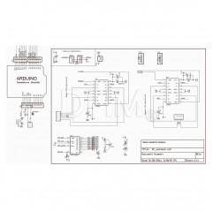 L293D shield motor stepper - Arduino - L293 driver - servo motori passo passo Moduli Arduino08020211 DHM