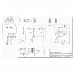 L293D shield motor stepper - Arduino - L293 driver - servo moteurs pas à pas Modules Arduino 08020211 DHM