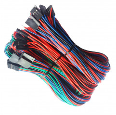 Kit de câblage Ramps 1.4 fils fin de course moteur capteur thermique Imprimante 3D RepRap Prusa Câbles Dupont 12040404 DHM