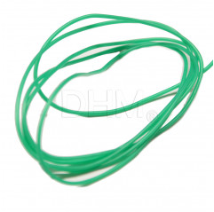 High temperature cable AWG28 per meter - GREEN Single insulation cables 12010104 DHM