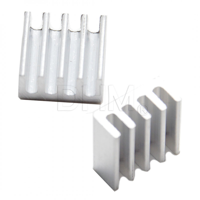 2 pièces Dissipateur thermique 11*11*5 mm - Radiateur pour pilote de moteur pas à pas Pièces pour cartes 09030102 DHM