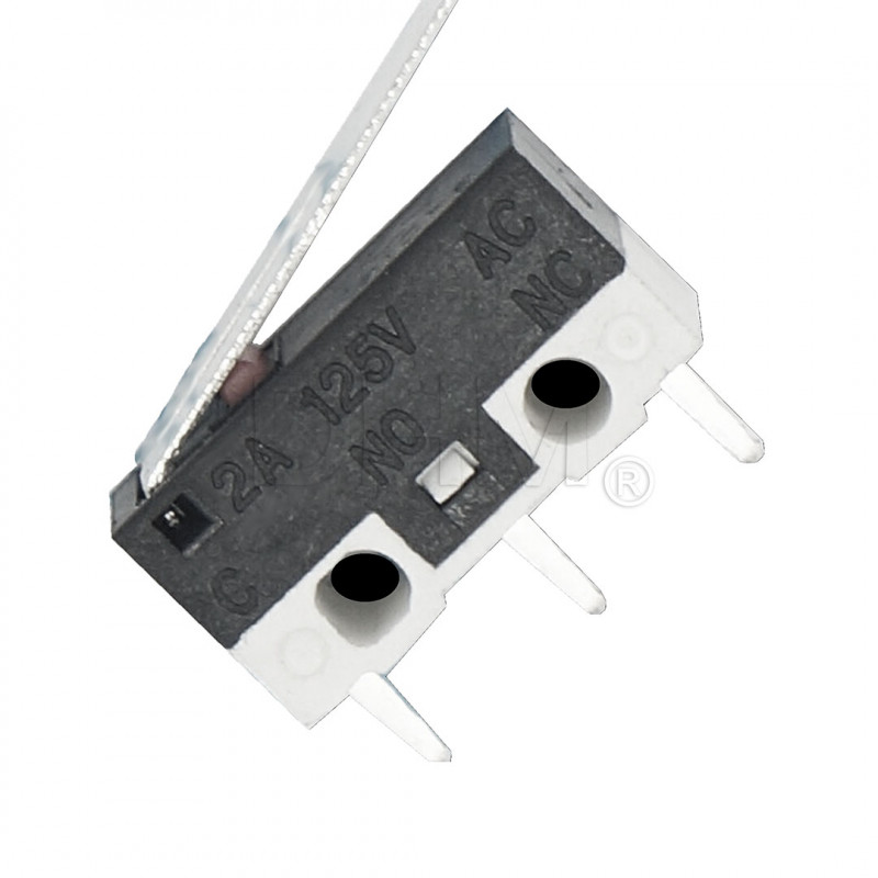 Microinterruptor de palanca de 125V 2A Microinterruptores e interruptores DIP 06050104 DHM