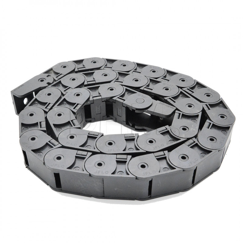 Energy chain Length 1 m - Internal dimensions 18x18 mm Rigid chains 12080110 DHM