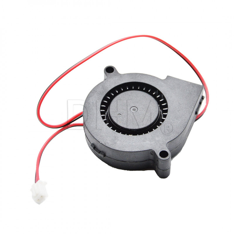 Ventilador turbo sin escobillas con conducto 50*50*15 mm 12V 5015 - Ventilador de enfriamiento impresión 3D Aficionados 09010...