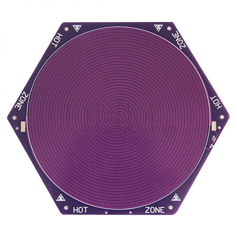 Lit chauffant hexagonale Delta kossel 170 mm imprimante 3D