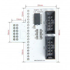 Adattatore Ramps FD Arduino DUE adapter control panel for LCD 3D printer Espansioni08030201 DHM